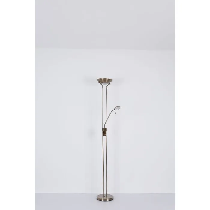 Globo LEONAS Piantana LED Ottone antico, 1-Luce