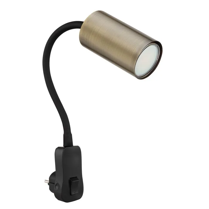 Globo ROBBY Applique Nero, 1-Luce