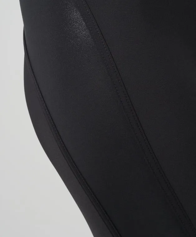 Goldbergh Leggings con logo Vibe in nero GB35060241