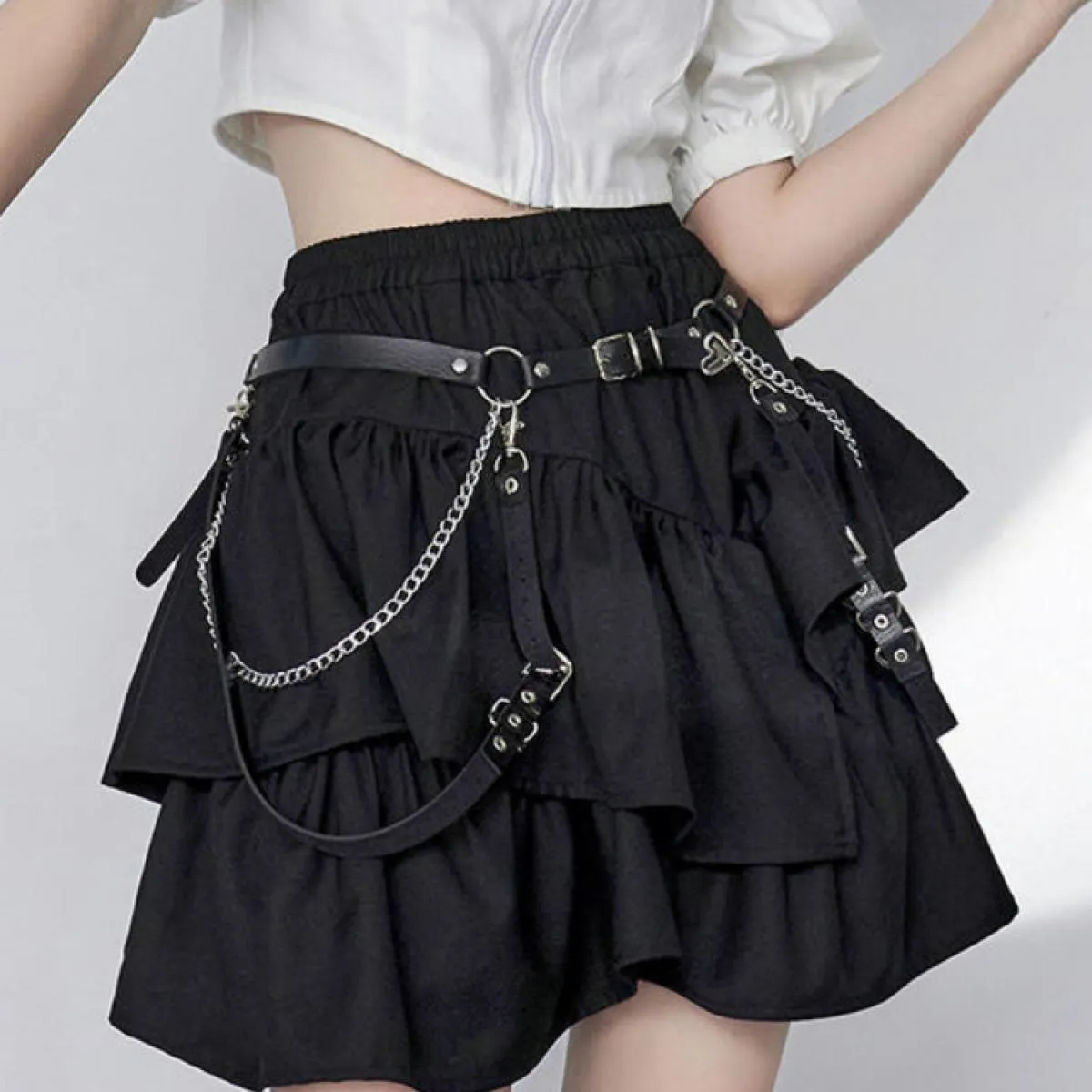 Gonne Abito da ballo da donna Studenti Estate sopra la cintura al ginocchio Comodo quotidiano Alla moda High Street Slim Tutti g