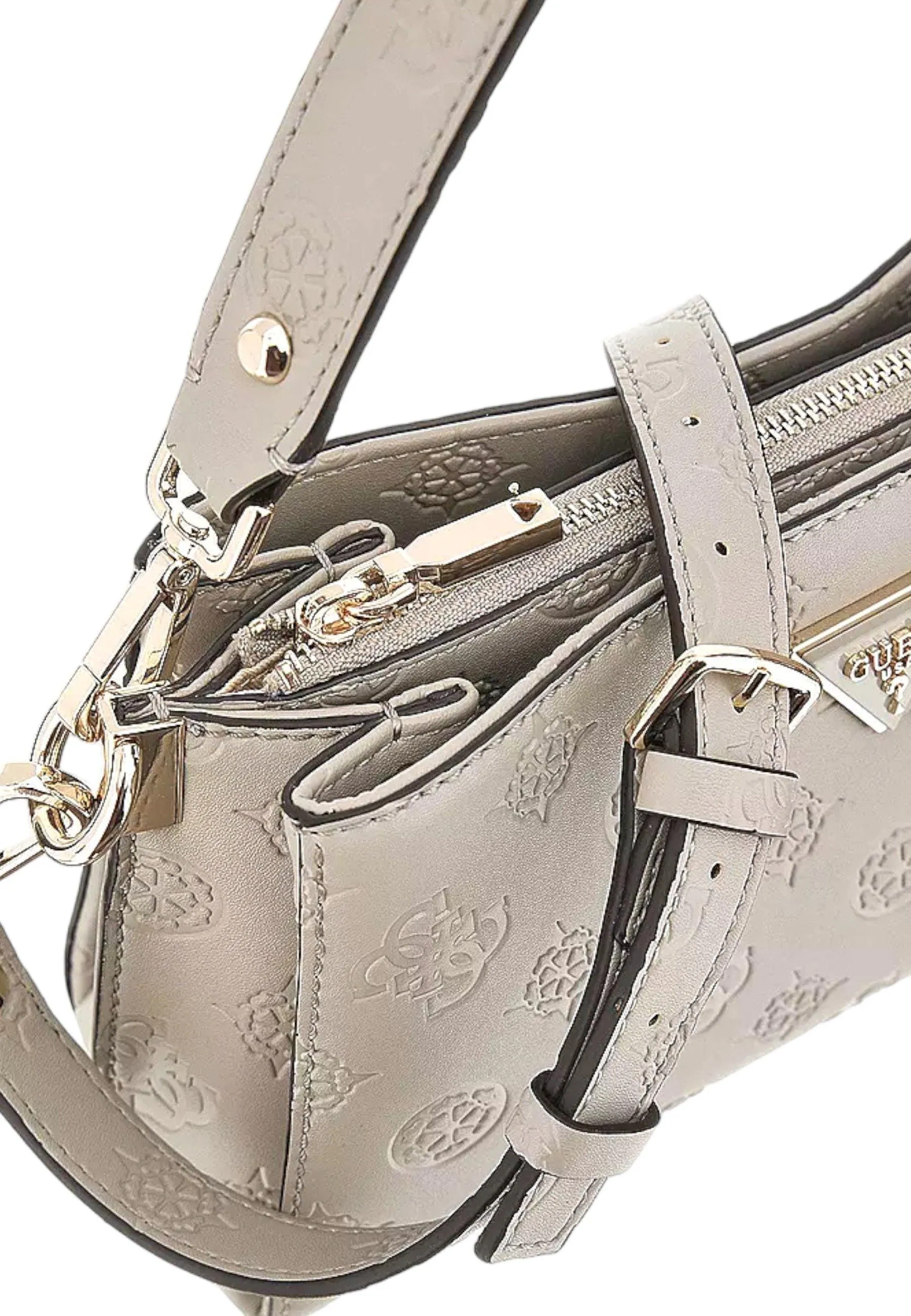 GUESS Jena Borsa Girlfriend Donna Taupe Logo PG922018