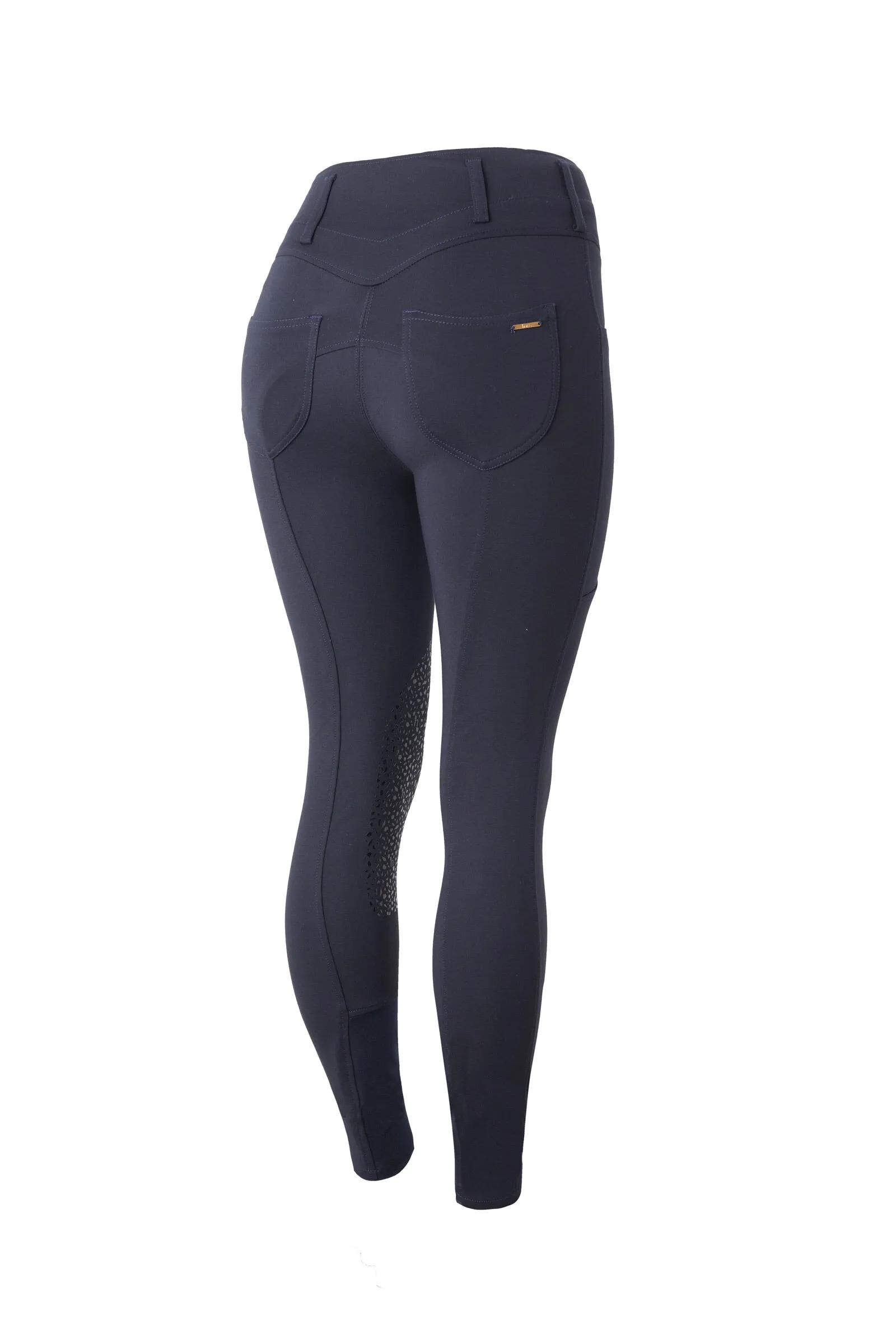 Horze Bella Pantaloni da equitazione con grip al ginocchio, da donna