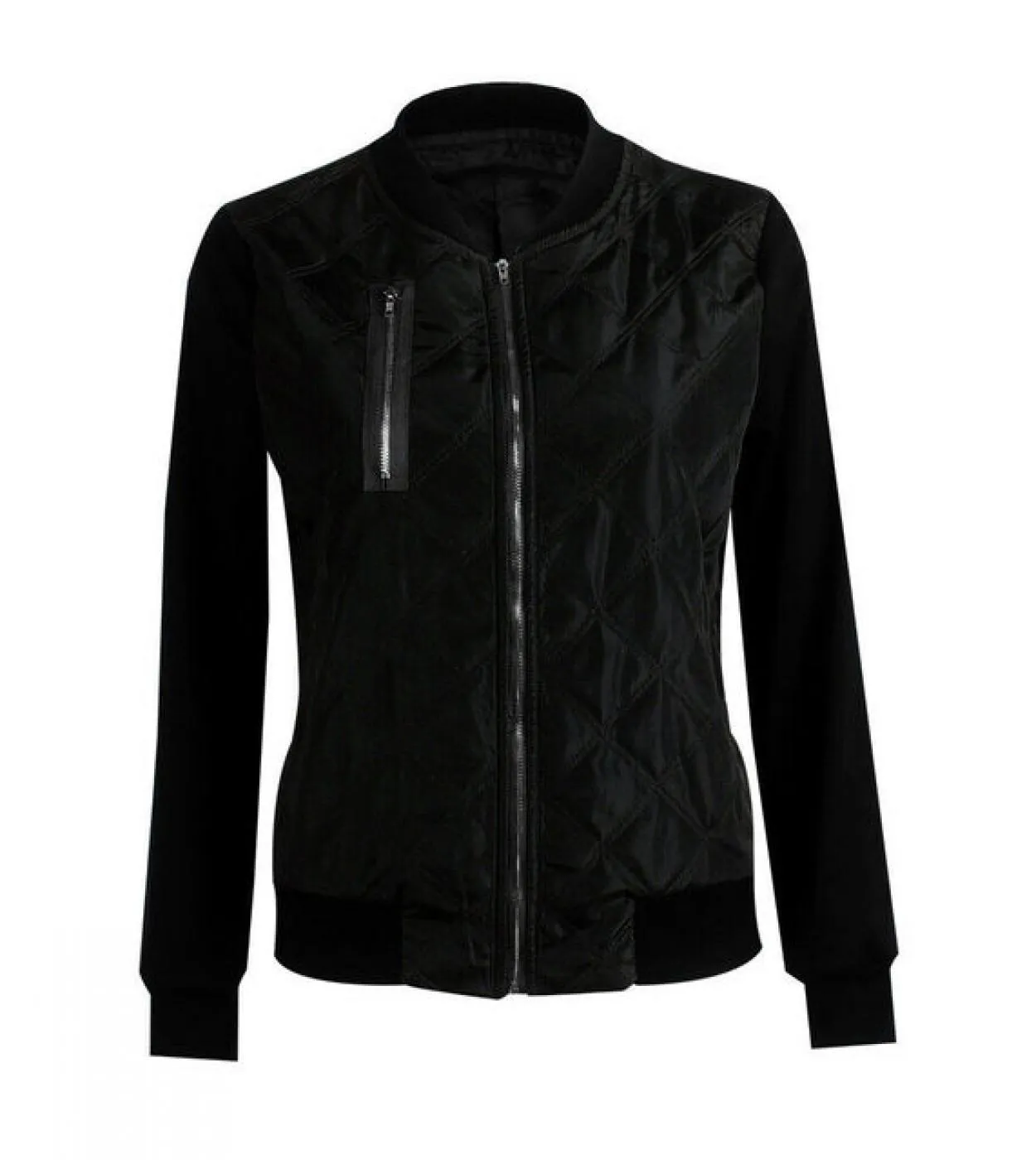 Hot Autumn Women Retro Slim Ladies Jacket Zip Up Biker Casual Top Plus Size S 3xl Coat Patchwork Fashion Casual Coatsja