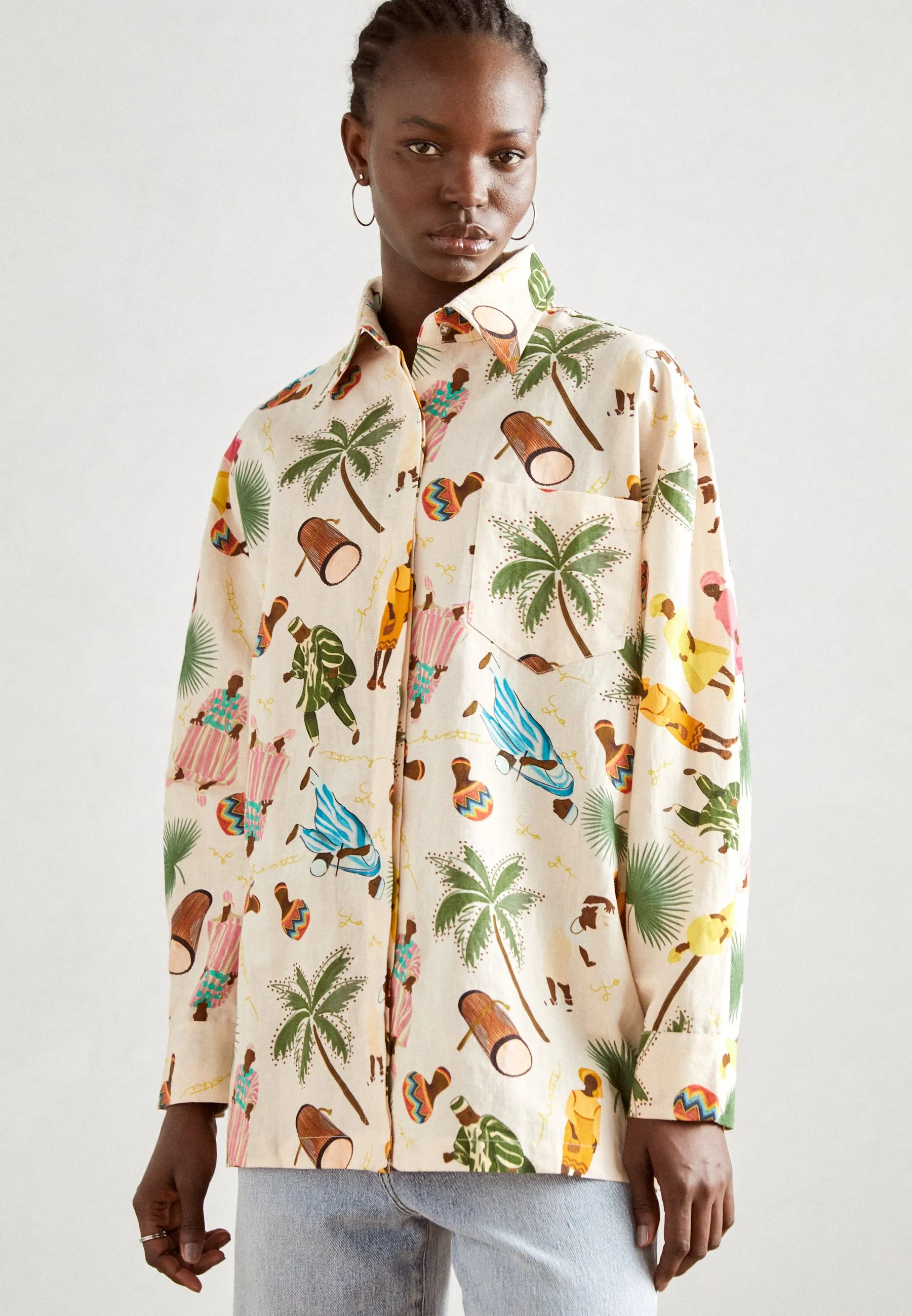 IJOYA OVERSIZE SHIRT - Camicia