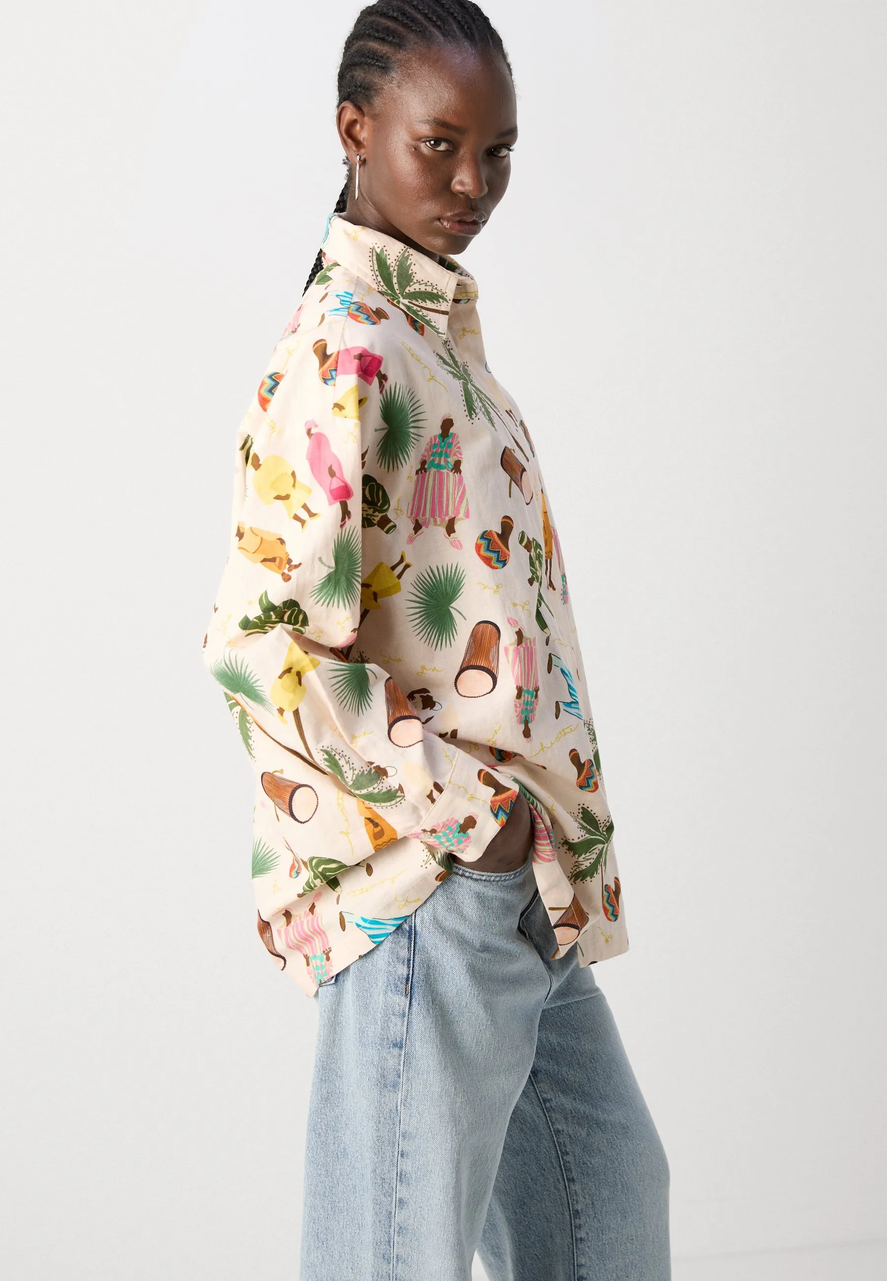 IJOYA OVERSIZE SHIRT - Camicia
