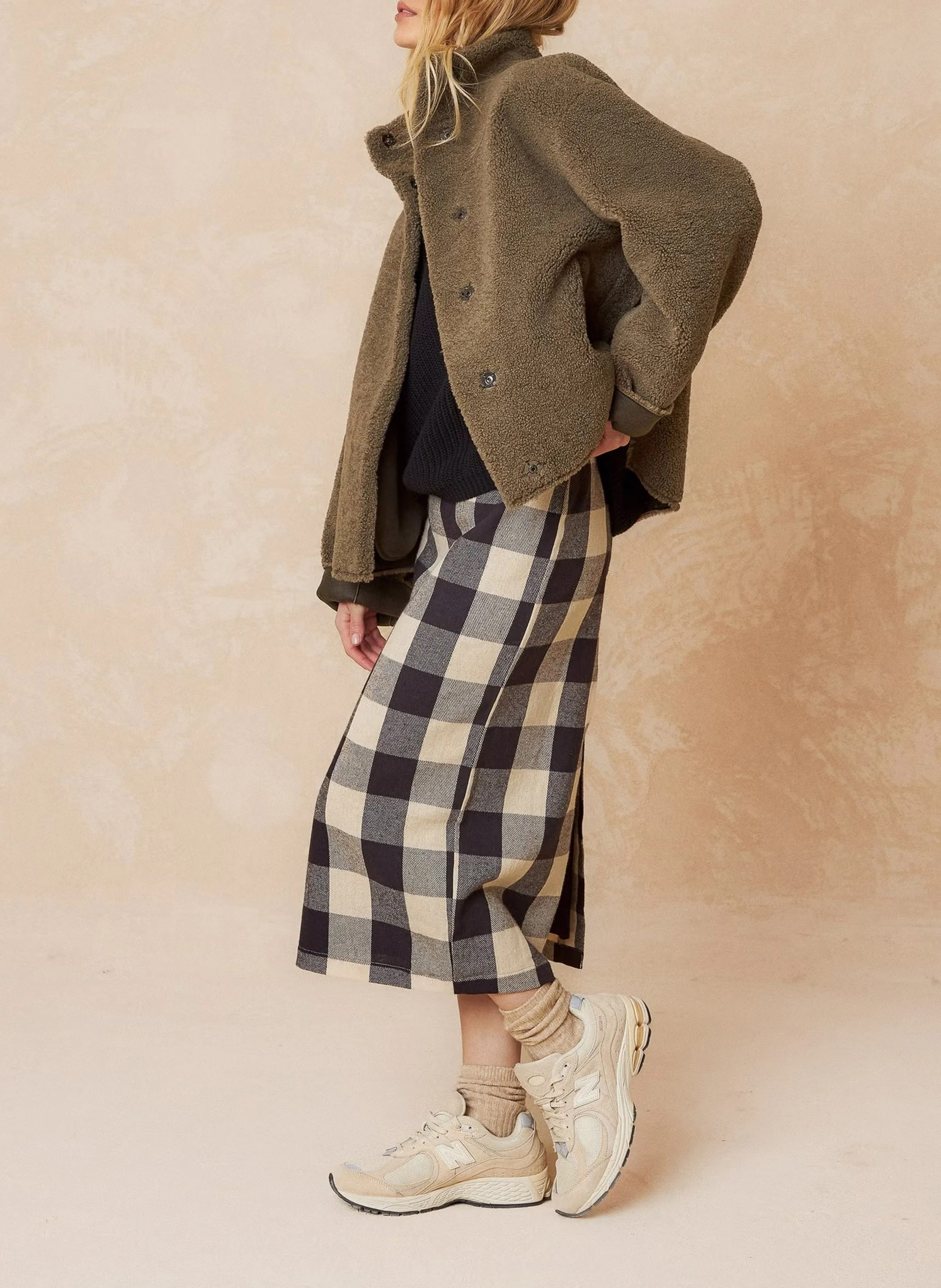  INDI & COLD   Giacca a collo alto | Verde
