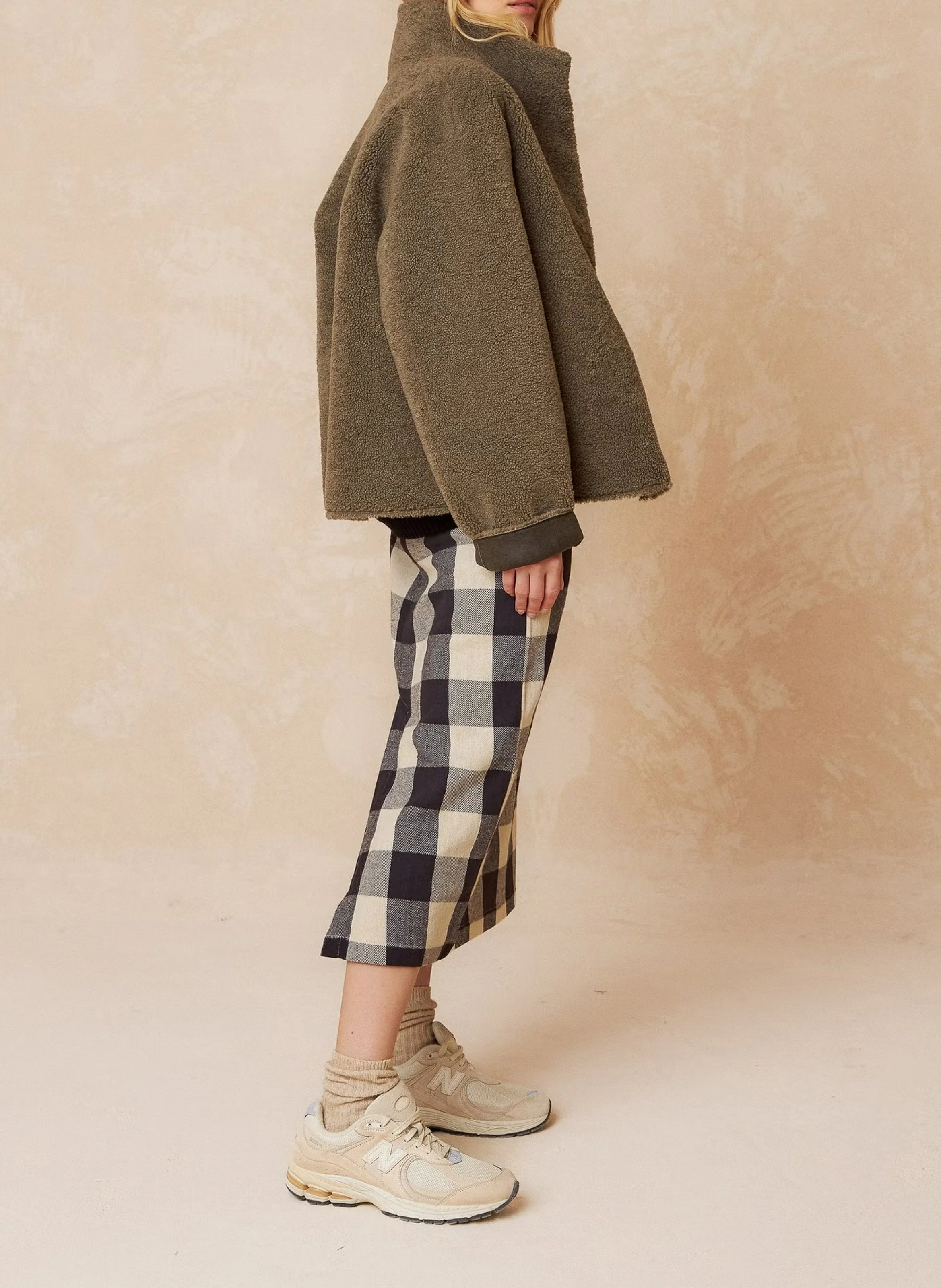  INDI & COLD   Giacca a collo alto | Verde