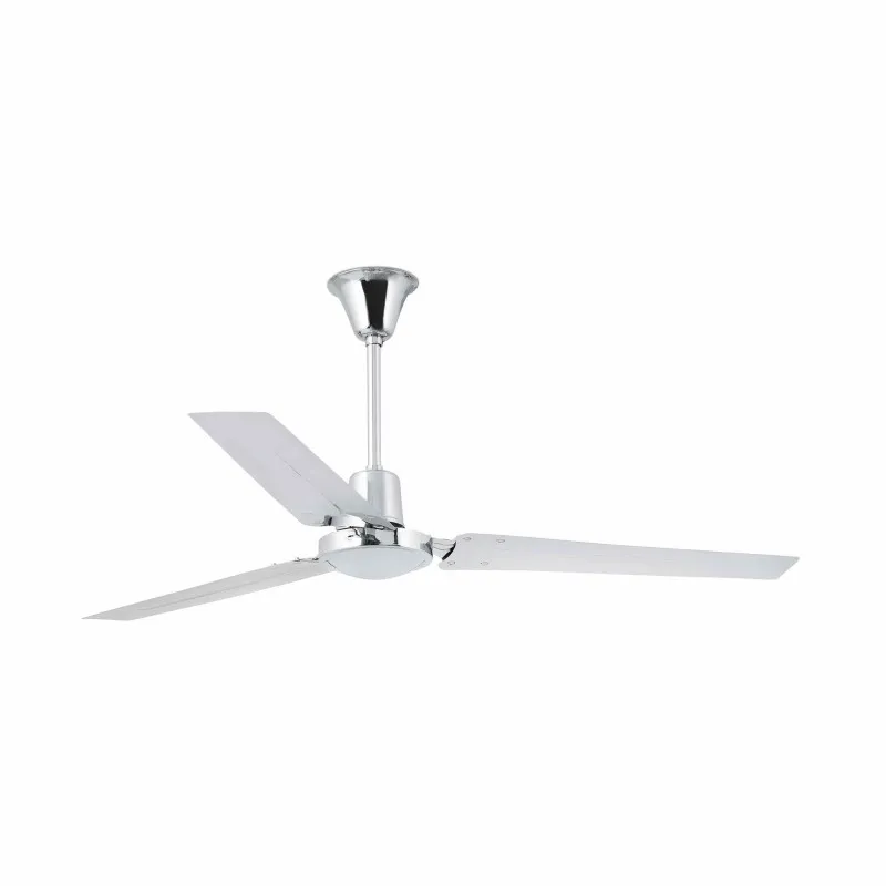 INDUS L Ventilatore da soffitto cromo