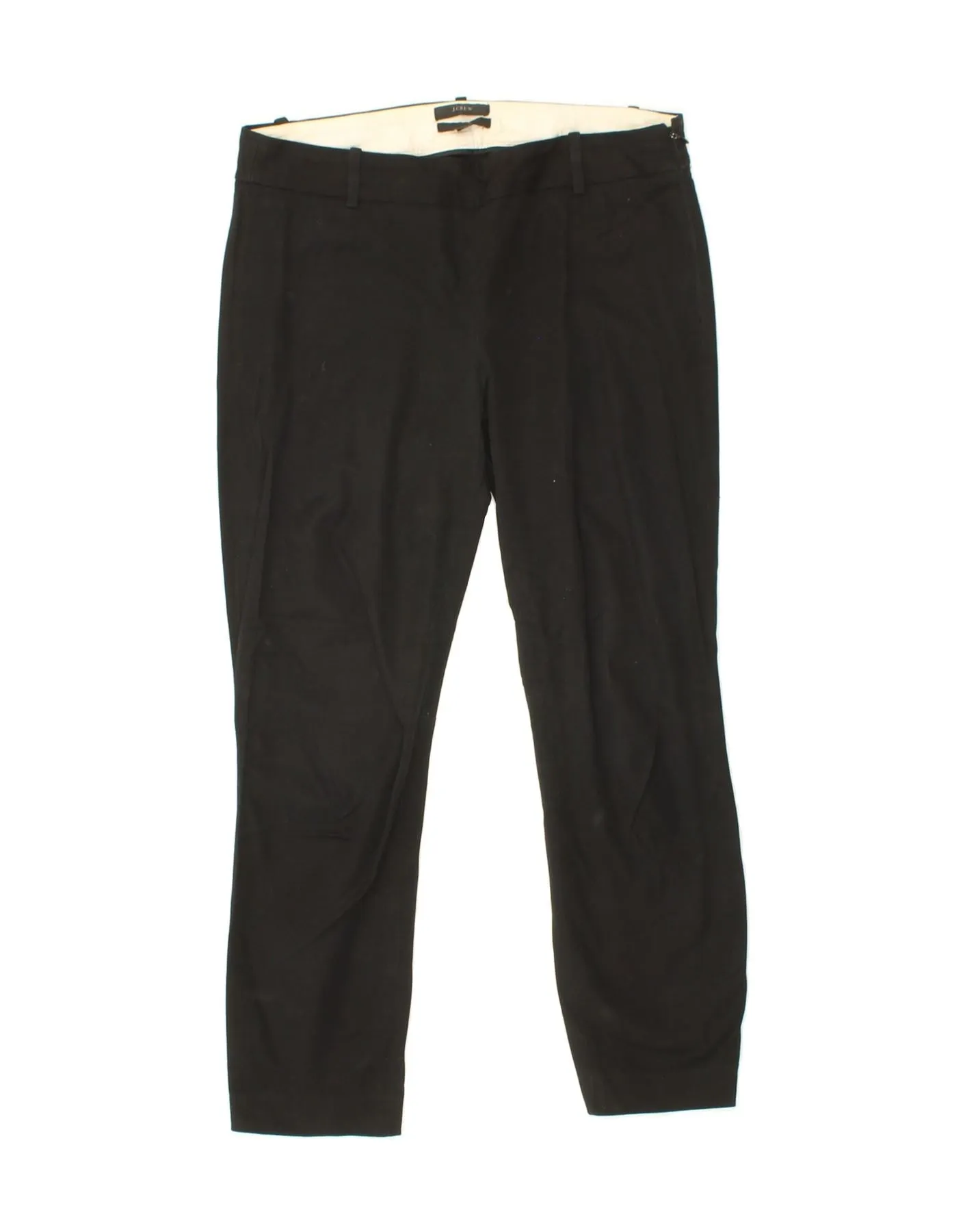 J. CREW Womens Minnie Slim Cropped Trousers US 4 Small W30 L24 Black