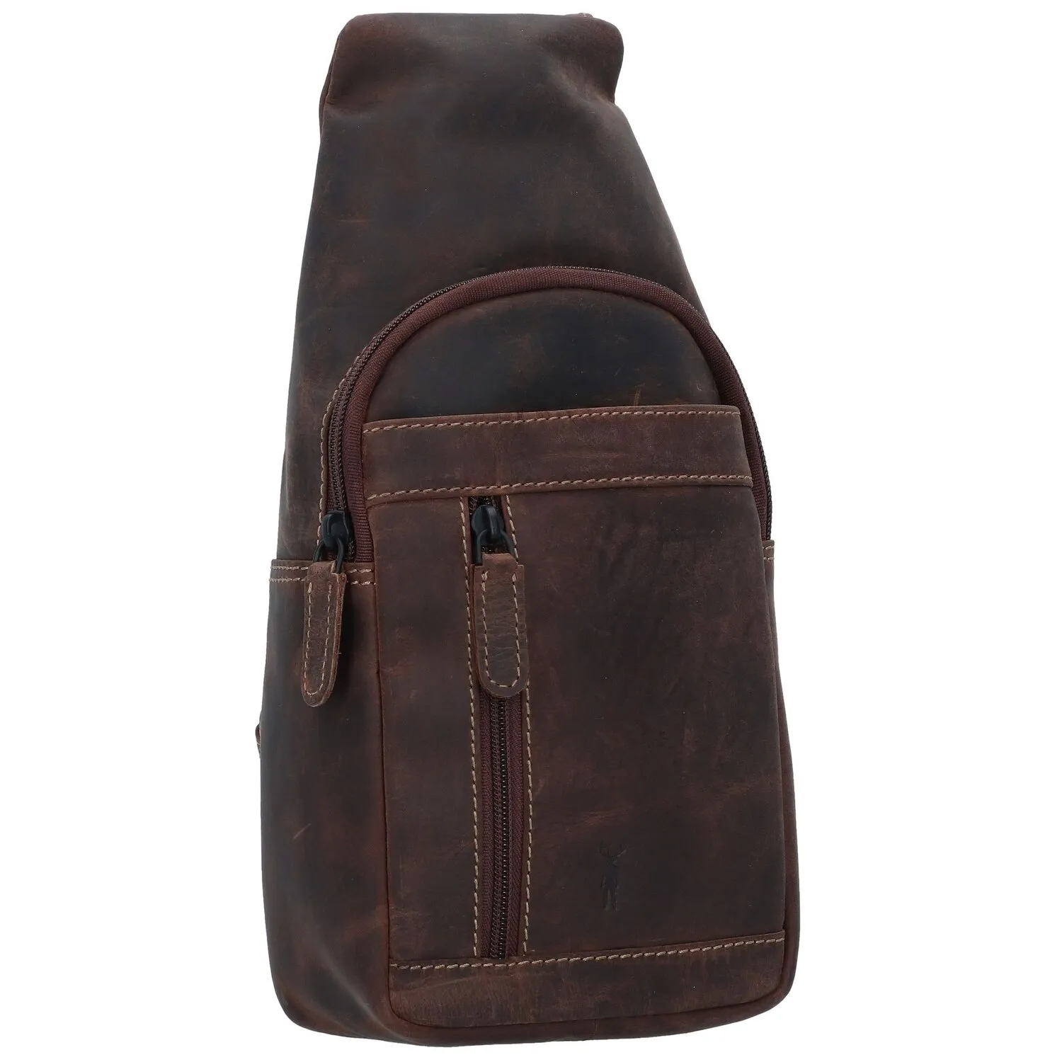 Jack Kinsky Baltimore 17 Borsa a tracolla in pelle 30 cm