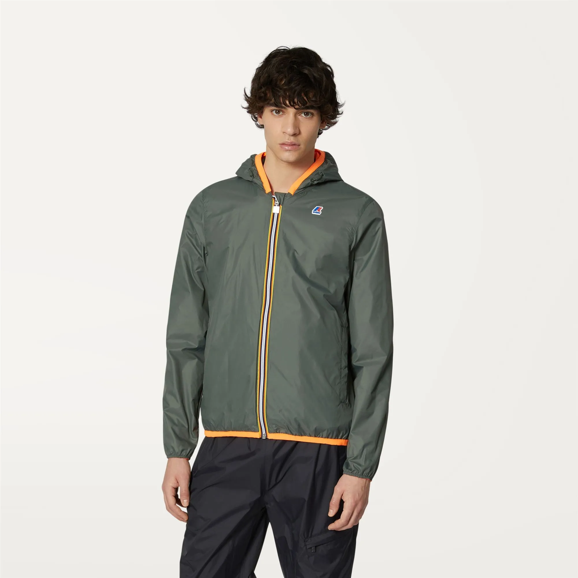 Jacques Plus Reversible Fluo ORANGE FLUO-GREEN BL