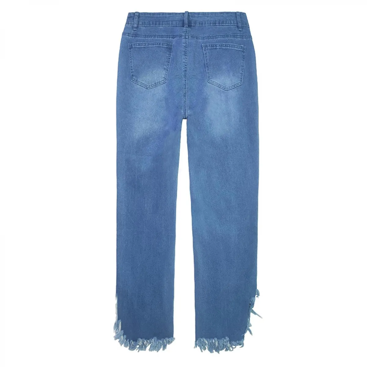 Jeans a vita alta 2023 Jeans skinny slim con spacco diagonale Pantaloni in denim da donna vintage femminili Pantaloni a matita S