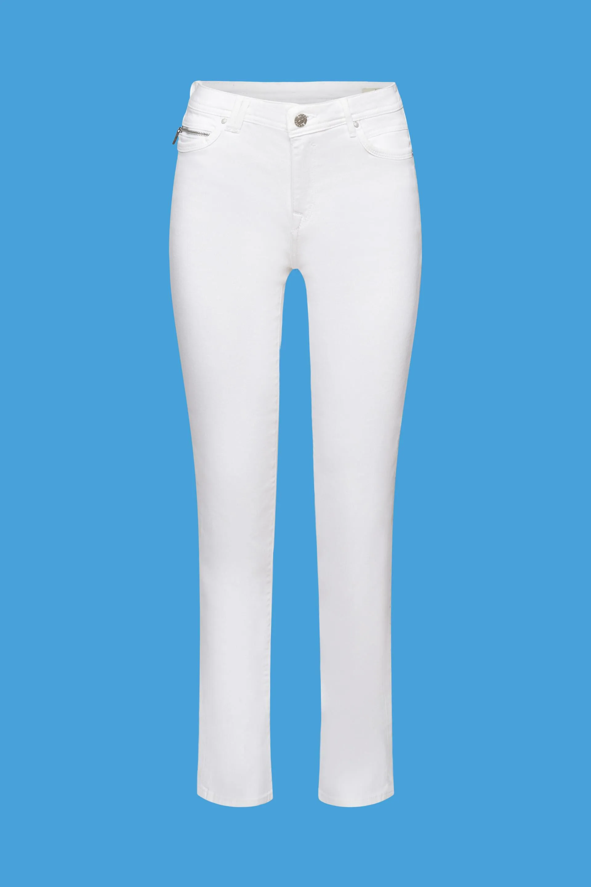 Jeans con dettaglio con zip