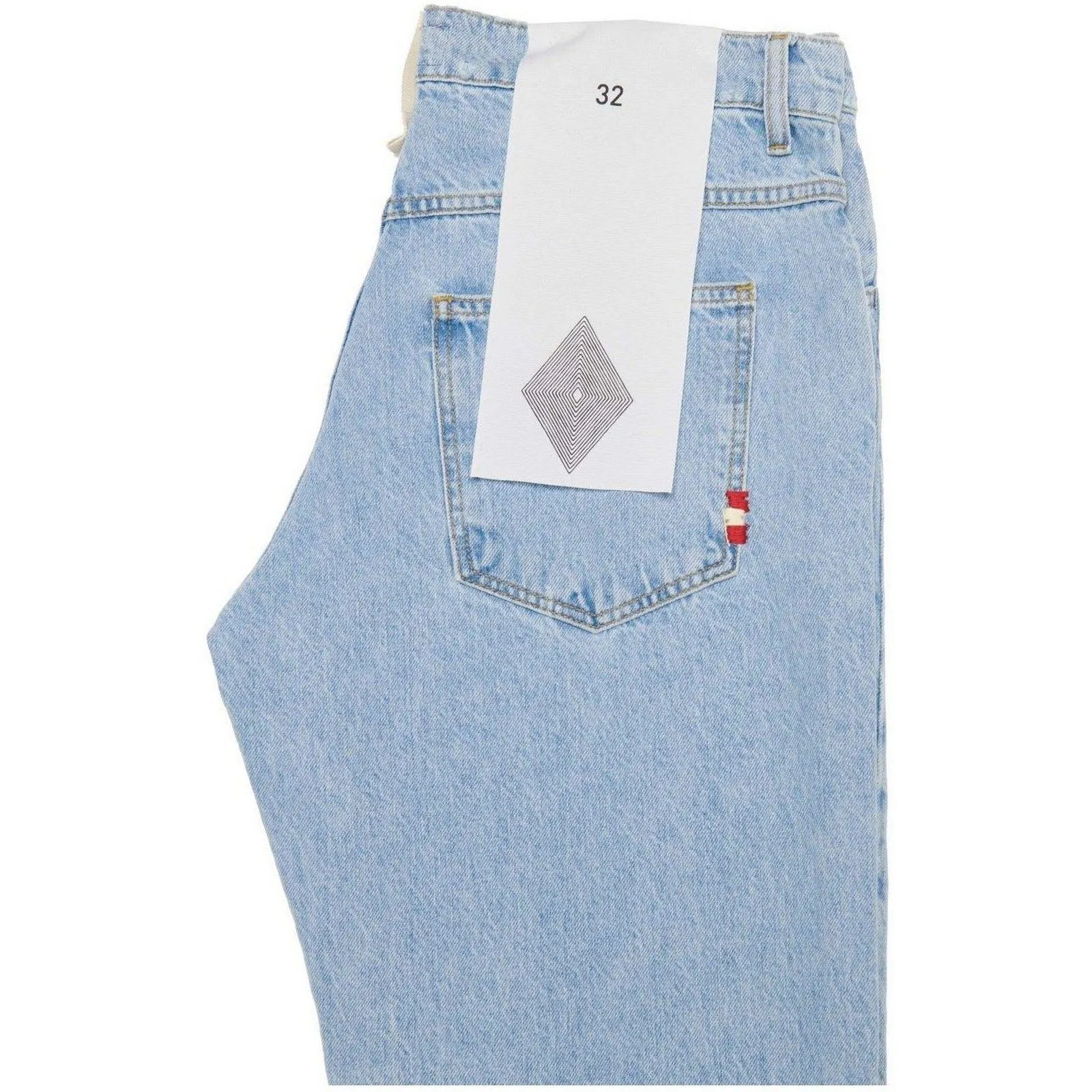 Jeans Uomo Amish - James Amish Recycled Denim - Blu