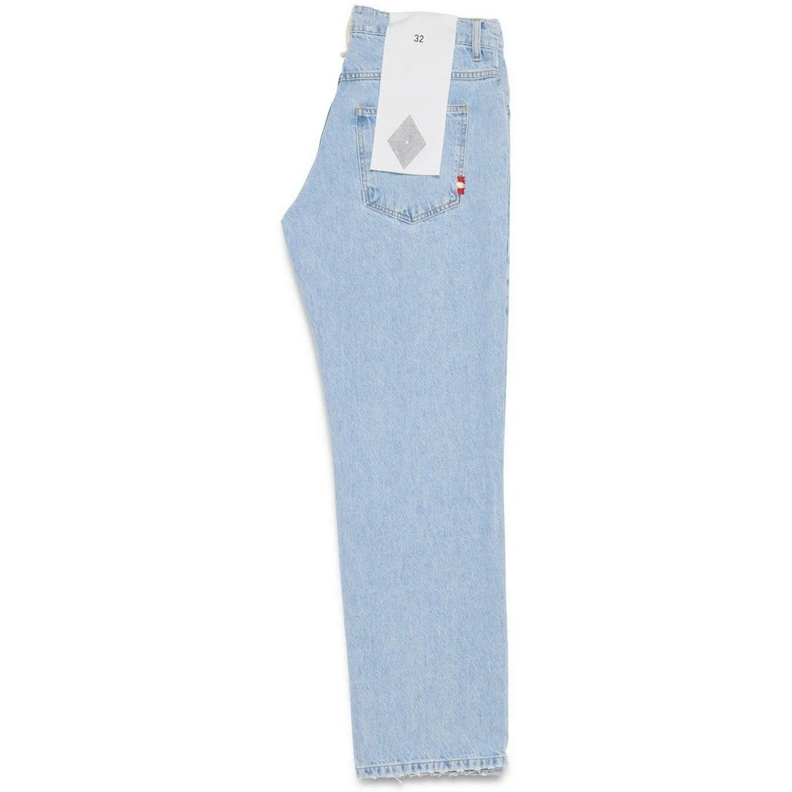 Jeans Uomo Amish - James Amish Recycled Denim - Blu