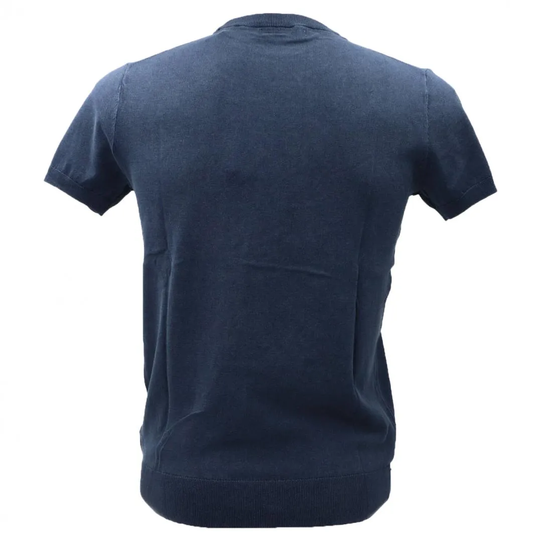 JERSEY GIROCOLLO Blu