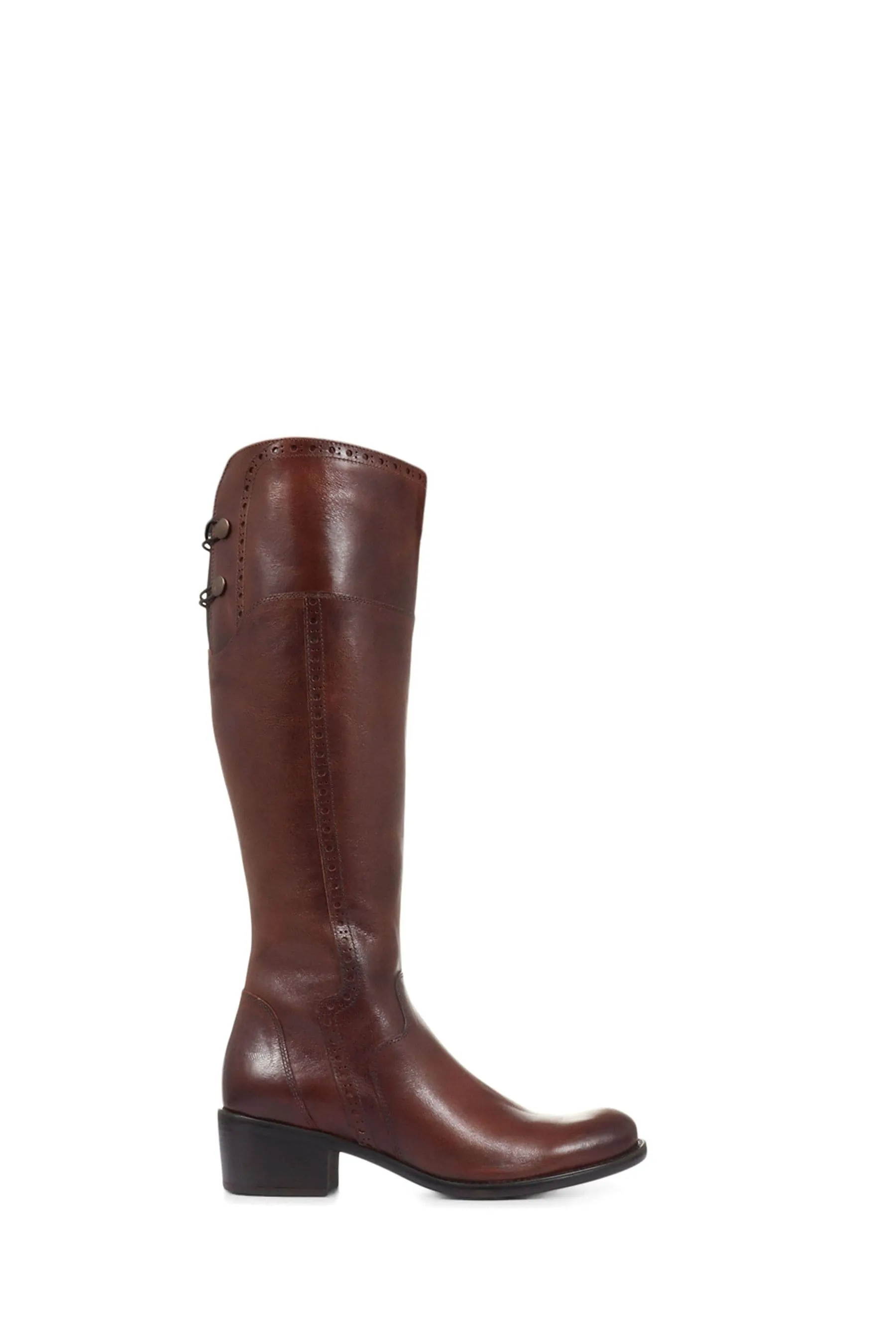 Jones Bootmaker Vestibilità attillata / Slim Rachel - Marrone stile motociclista - Stivali
