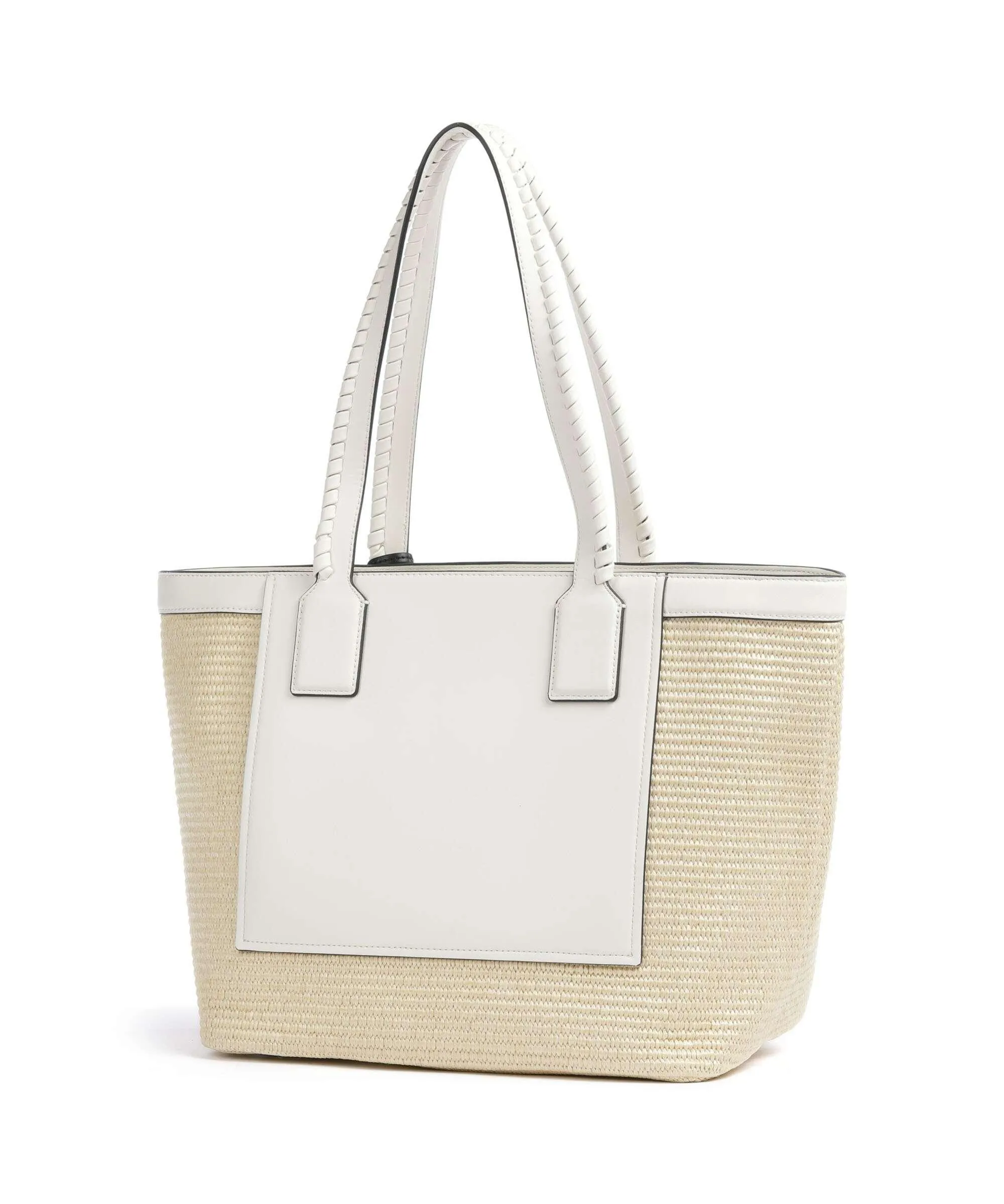  Karl Lagerfeld K/Rue St Guillaume Large Borsa shopper polipropilene, poliuretano natura/bianco  