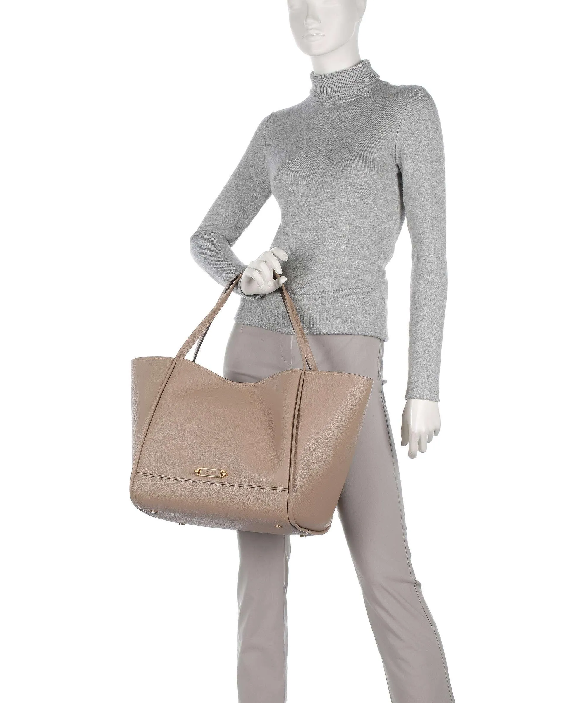  Kate Spade New York Gramercy Borsa shopper pelle granulata marrone chiaro  
