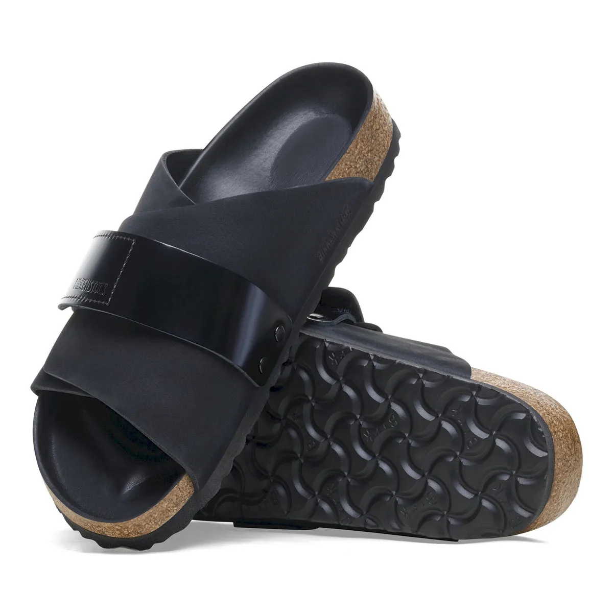 Kyoto , nubuck leather/high shine leather