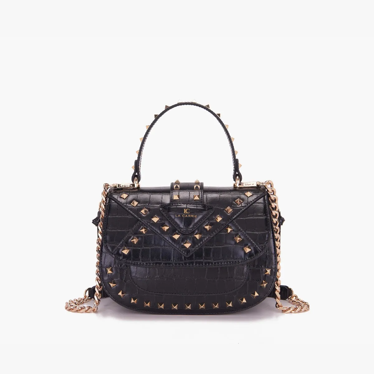 LA CARRIE BAG - BORSA A MANO THUNDER NERA