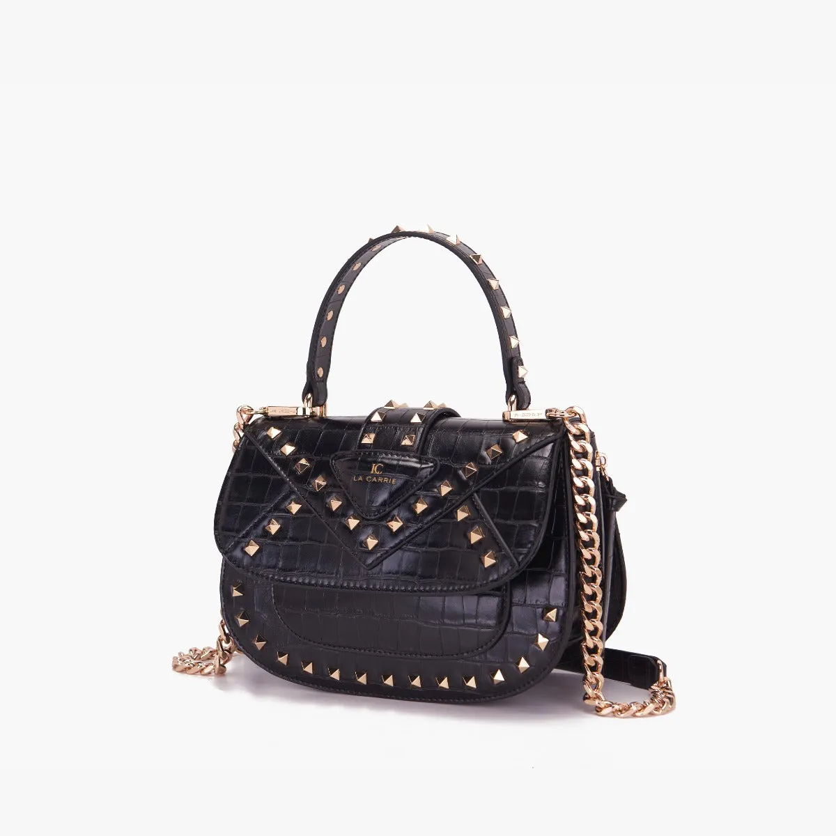 LA CARRIE BAG - BORSA A MANO THUNDER NERA