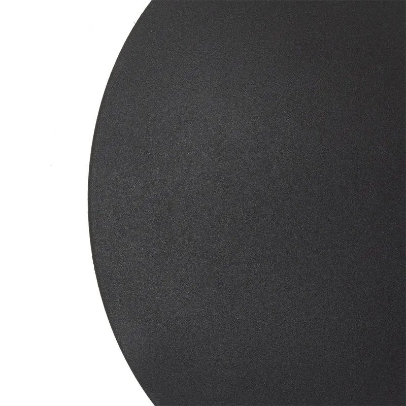 Lampada da parete moderna nera con oro - Sunrise