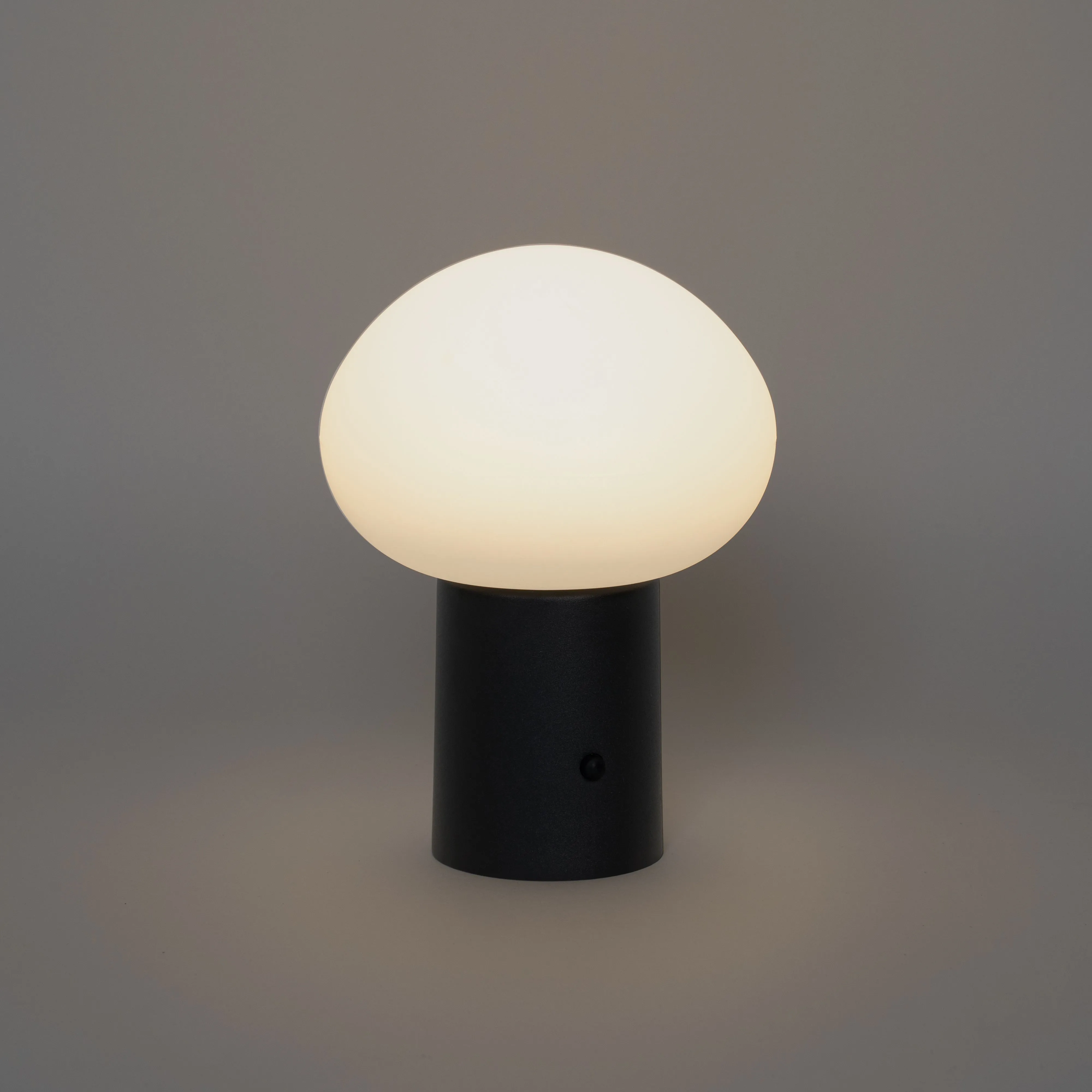 Lampada da tavolo nera con LED dimmerabile in 3 fasi ricaricabile - Louise