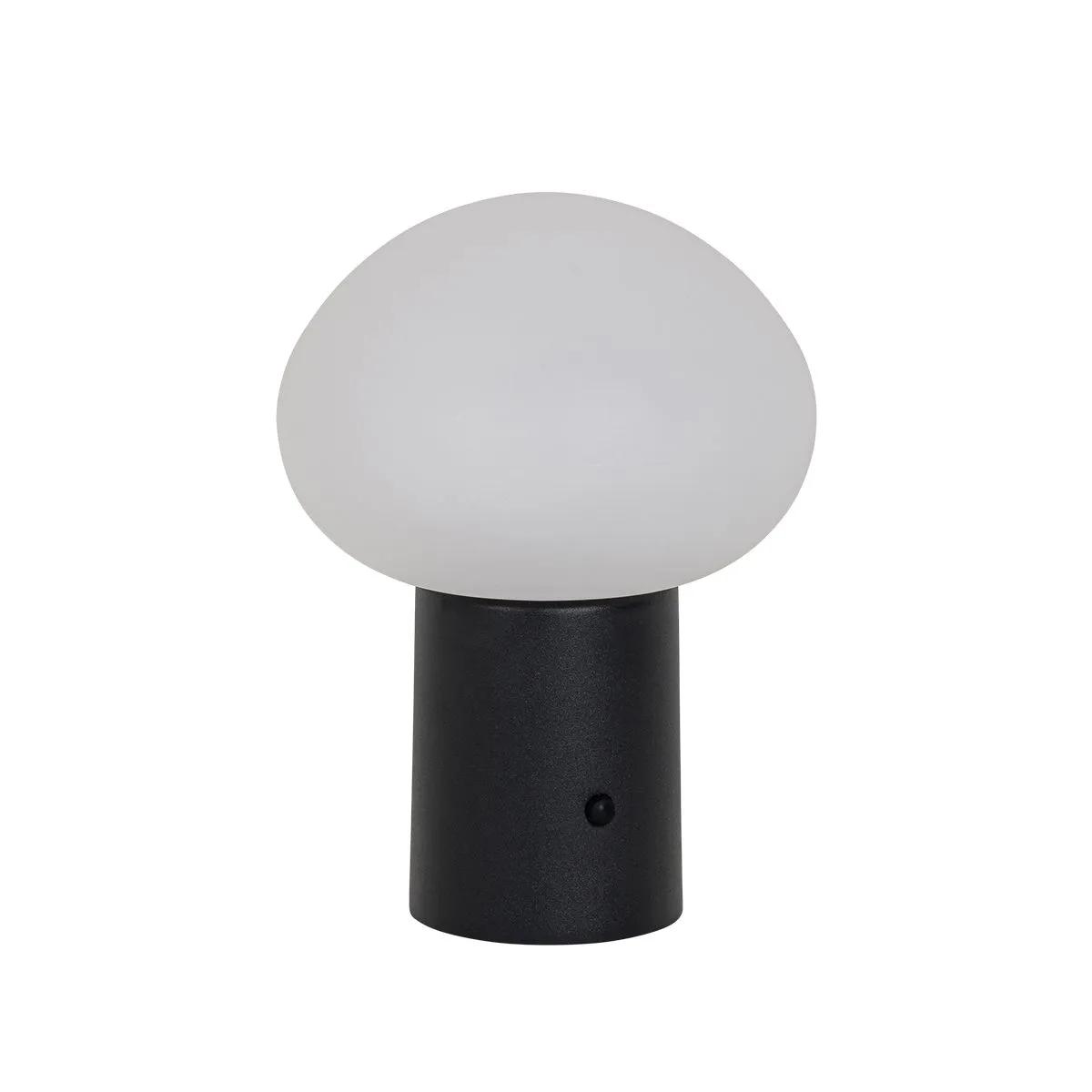Lampada da tavolo nera con LED dimmerabile in 3 fasi ricaricabile - Louise