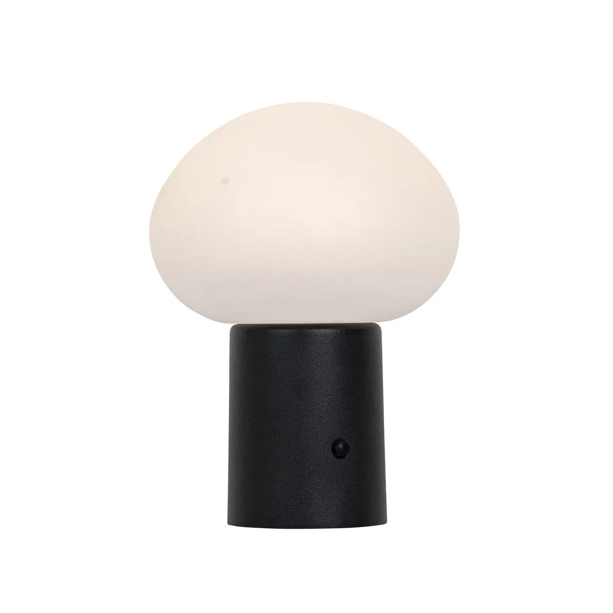 Lampada da tavolo nera con LED dimmerabile in 3 fasi ricaricabile - Louise