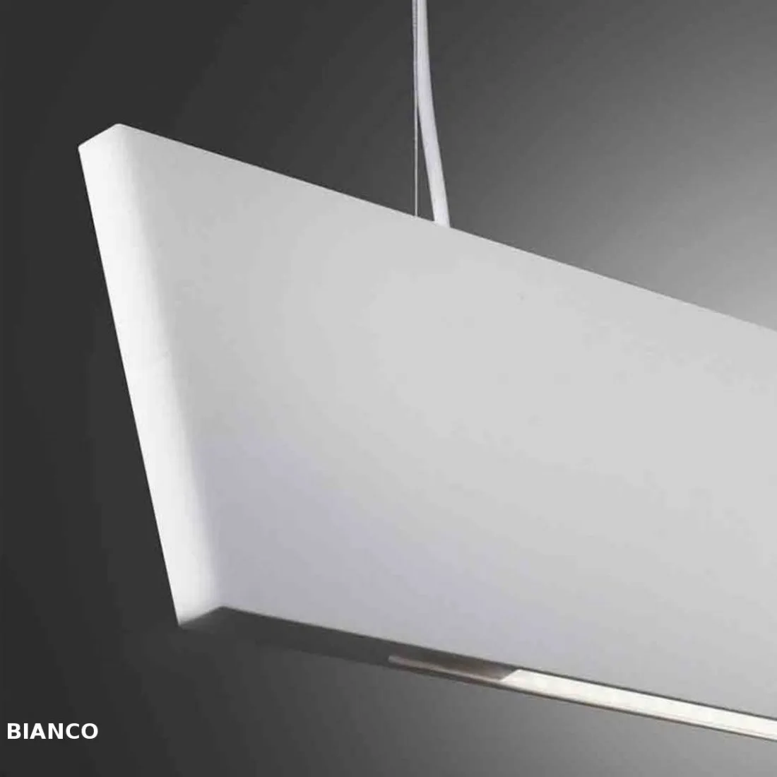 Lampadario moderno Cattaneo illuminazione KATANA 870 100S LED DIMMERABILE biemissione metallo