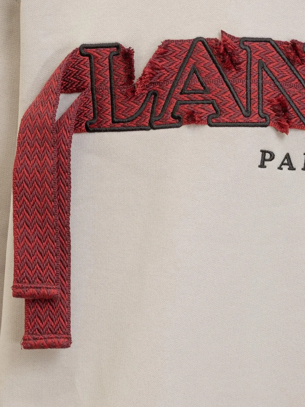 LANVIN Felpa Curb Over  