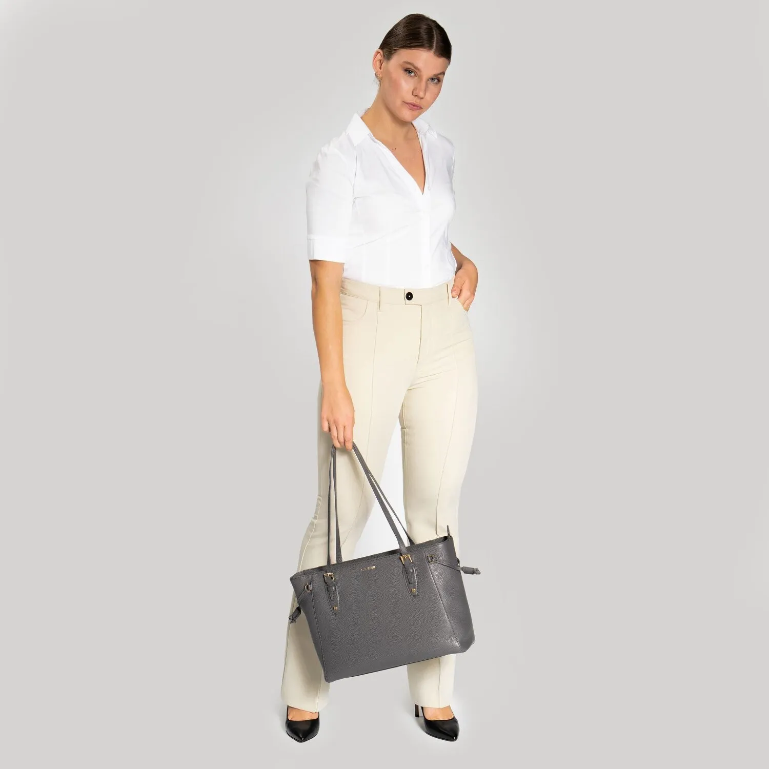 Lazarotti Bologna Leather Borsa shopper Pelle 36 cm
