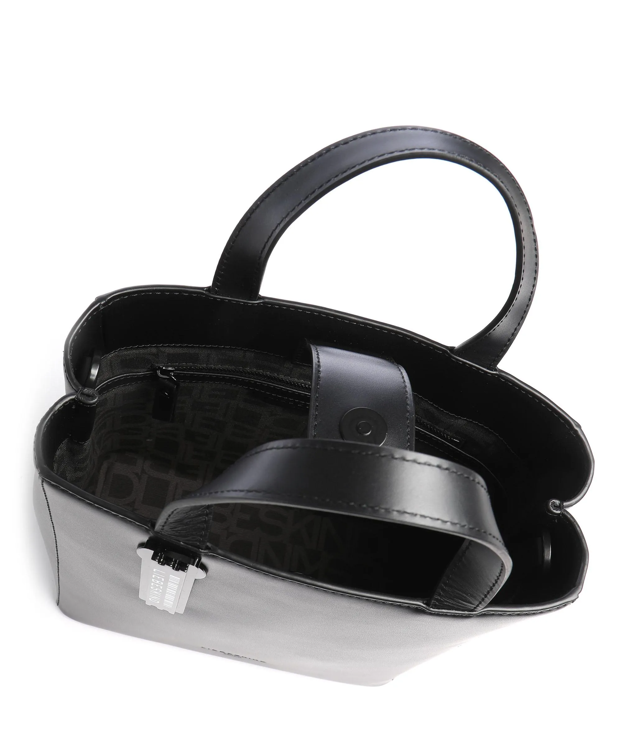  Liebeskind Paper Bag Carter S Borsa a mano pelle nero  