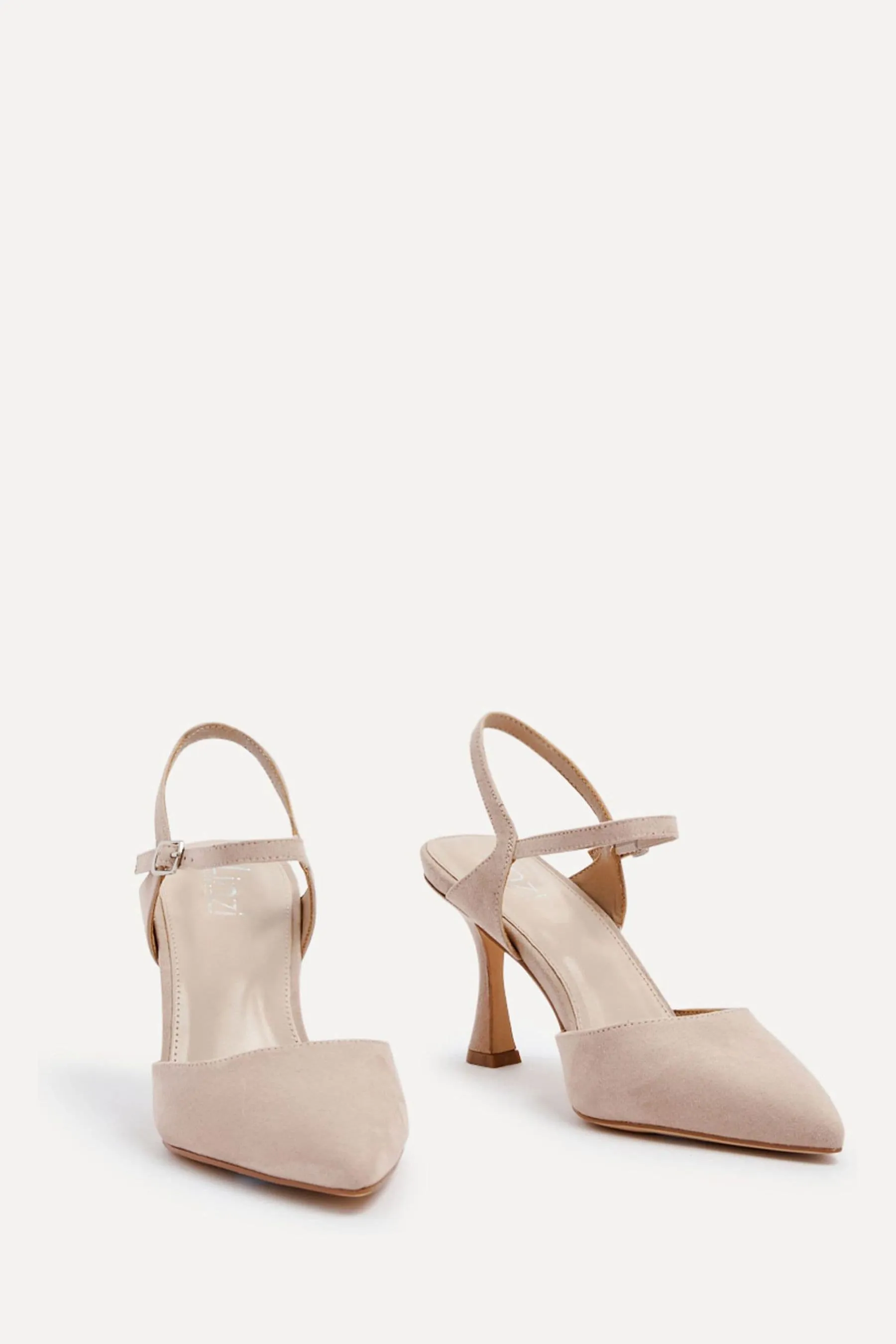 Linzi - Duetto Vestibilità ampia scarpe con tacco sul retro e cinturino alla caviglia