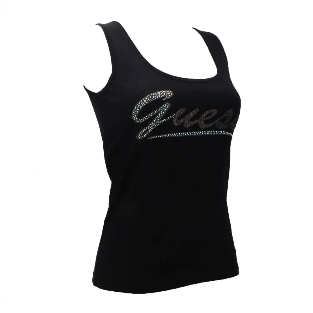 LOGO TANK TOP Nero