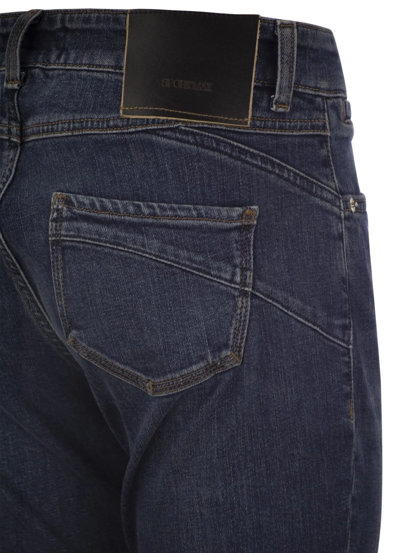 LUCHINO – Denim a sigaretta a vita bassa