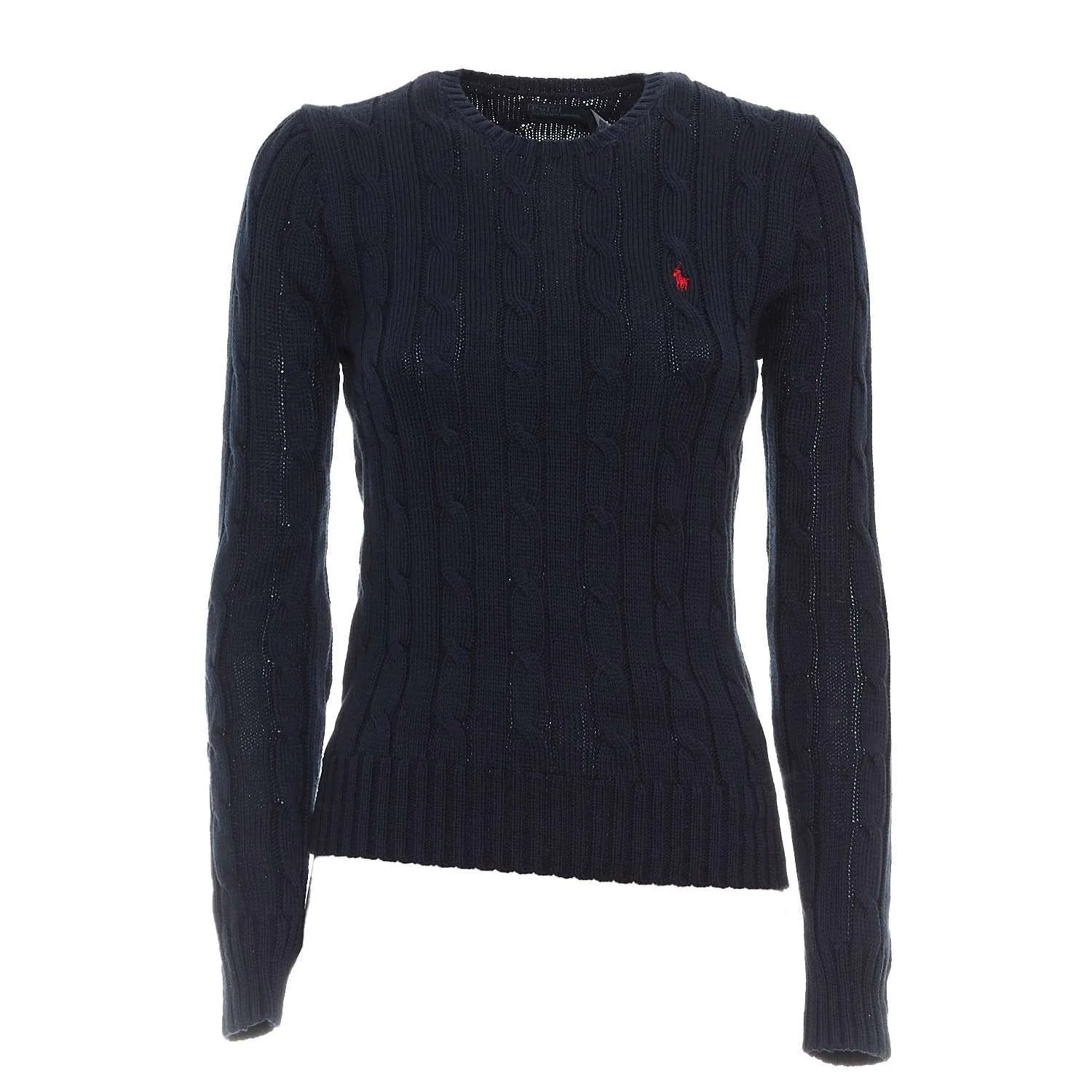 Maglia A Girocollo In Cotone A Trecce