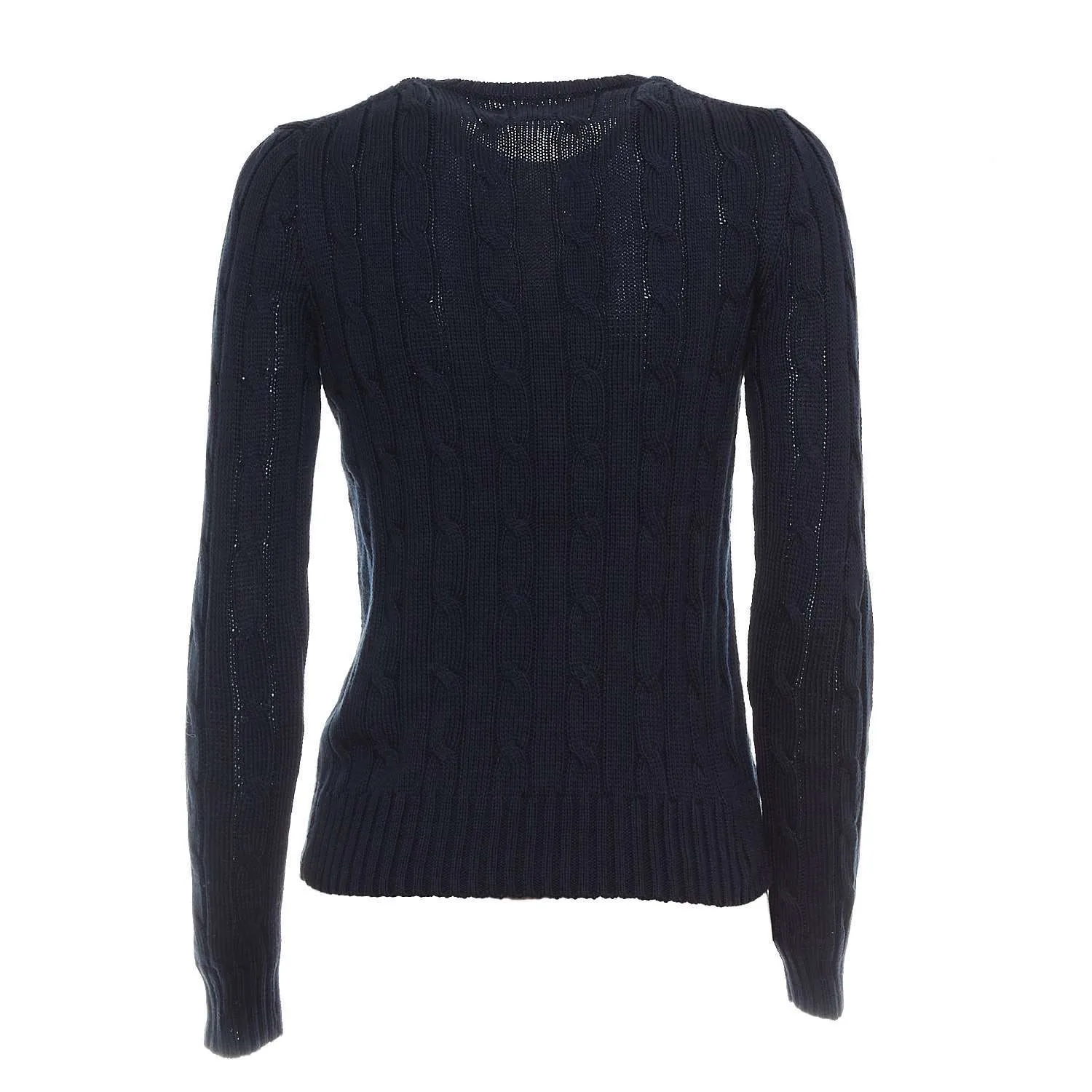 Maglia A Girocollo In Cotone A Trecce