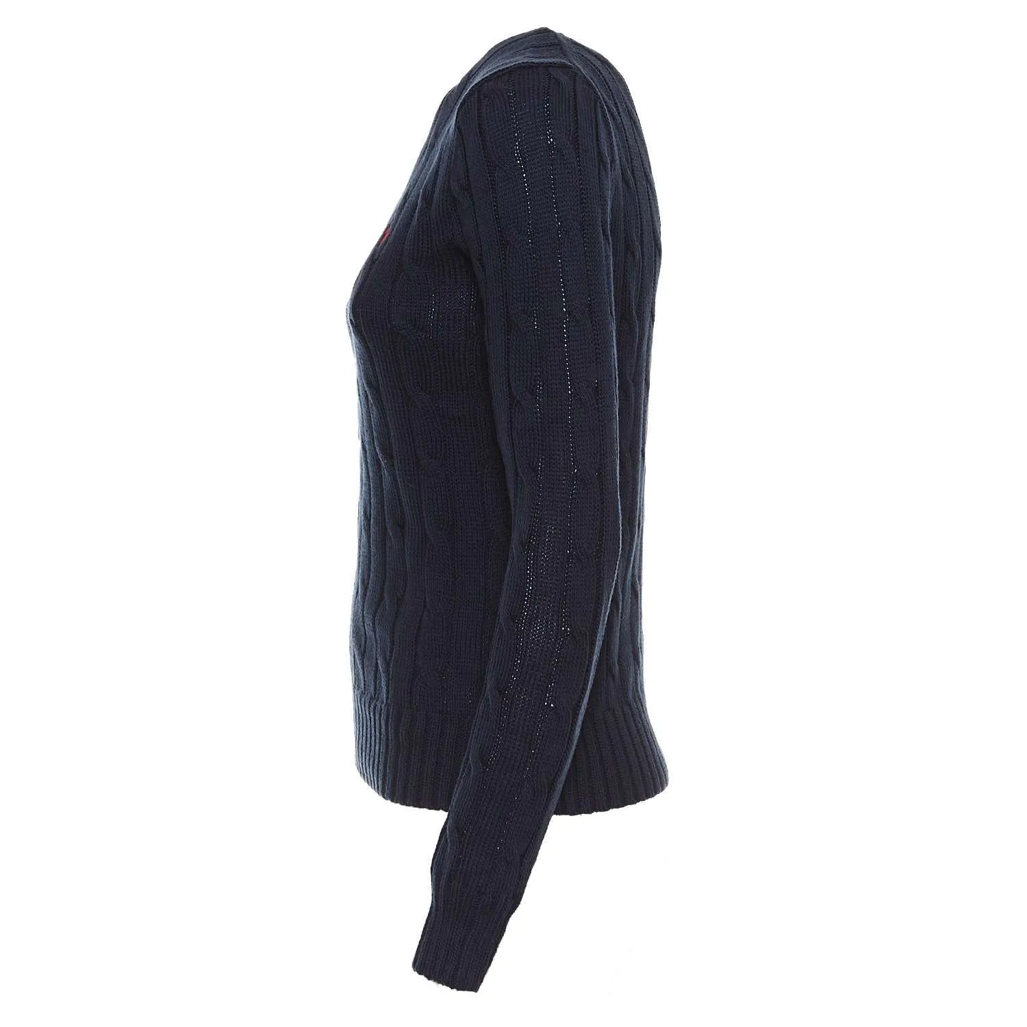 Maglia A Girocollo In Cotone A Trecce