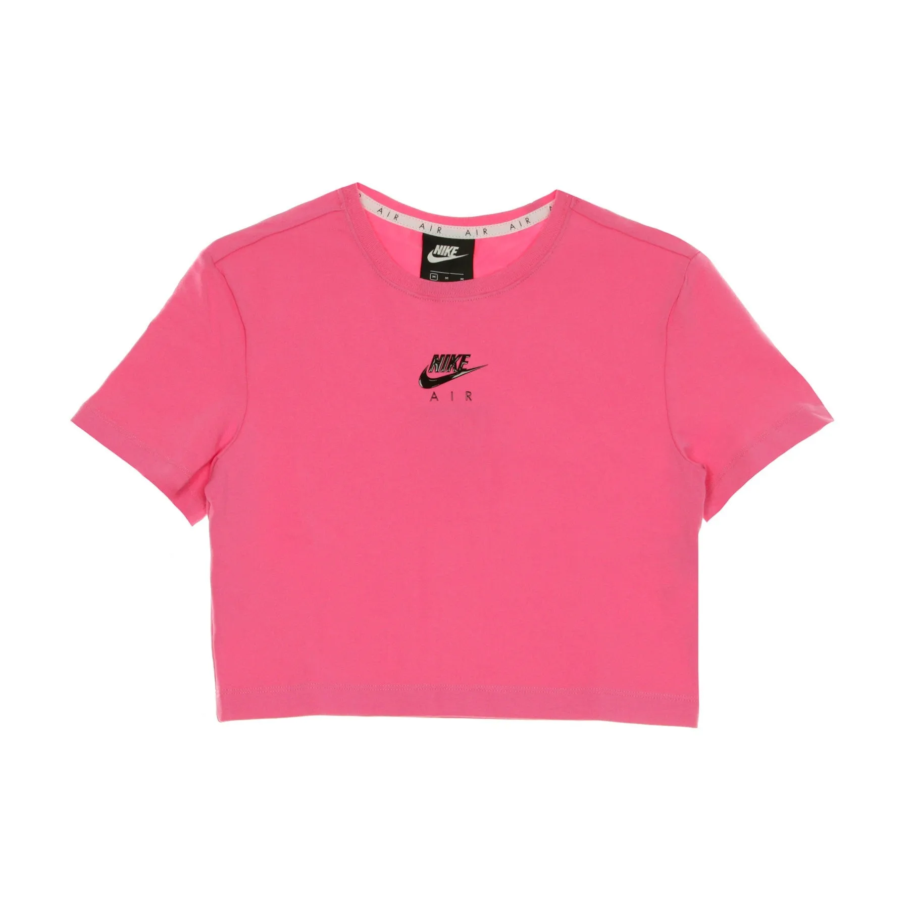 Maglietta Corta Donna Air Top Pinksicle/black