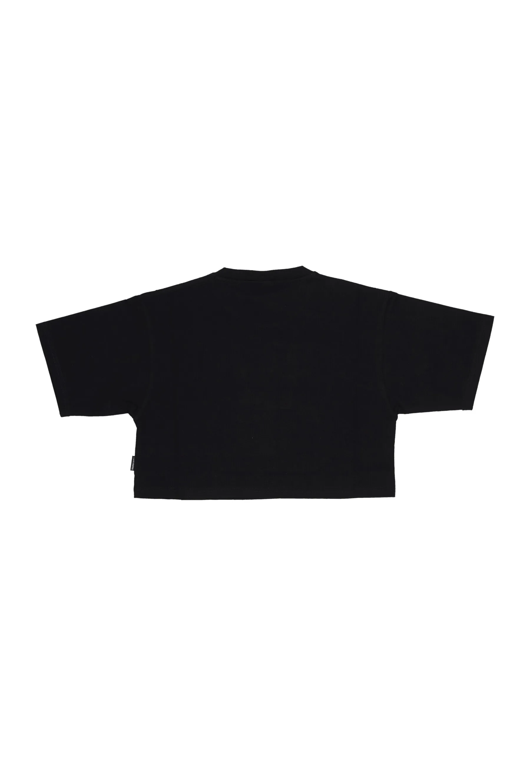 Maglietta Corta Donna W Puppy Croptop Tee Black