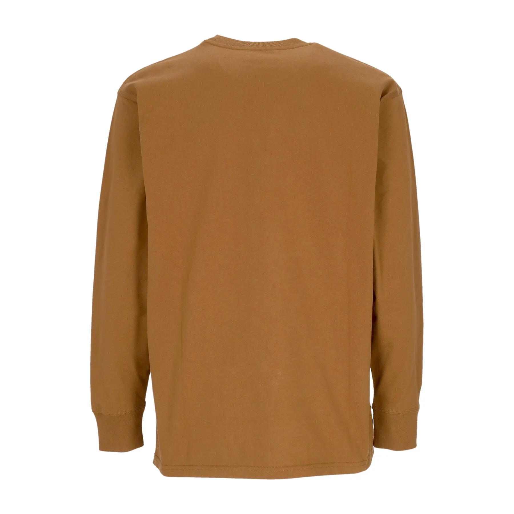Maglietta Manica Lunga Uomo American Script L/s Tee Hamilton Brown