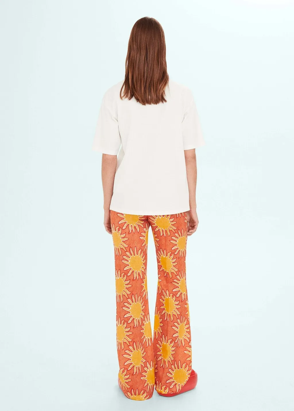 Maglietta oversize stampata
