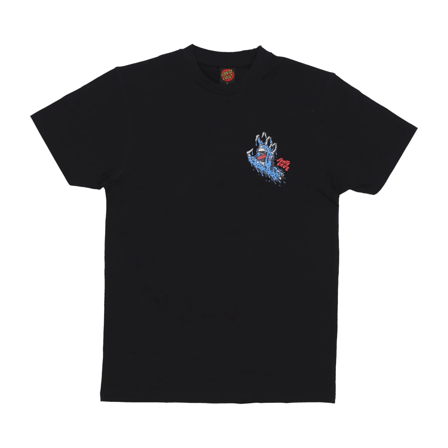 Maglietta Uomo Melting Hand Tee Black