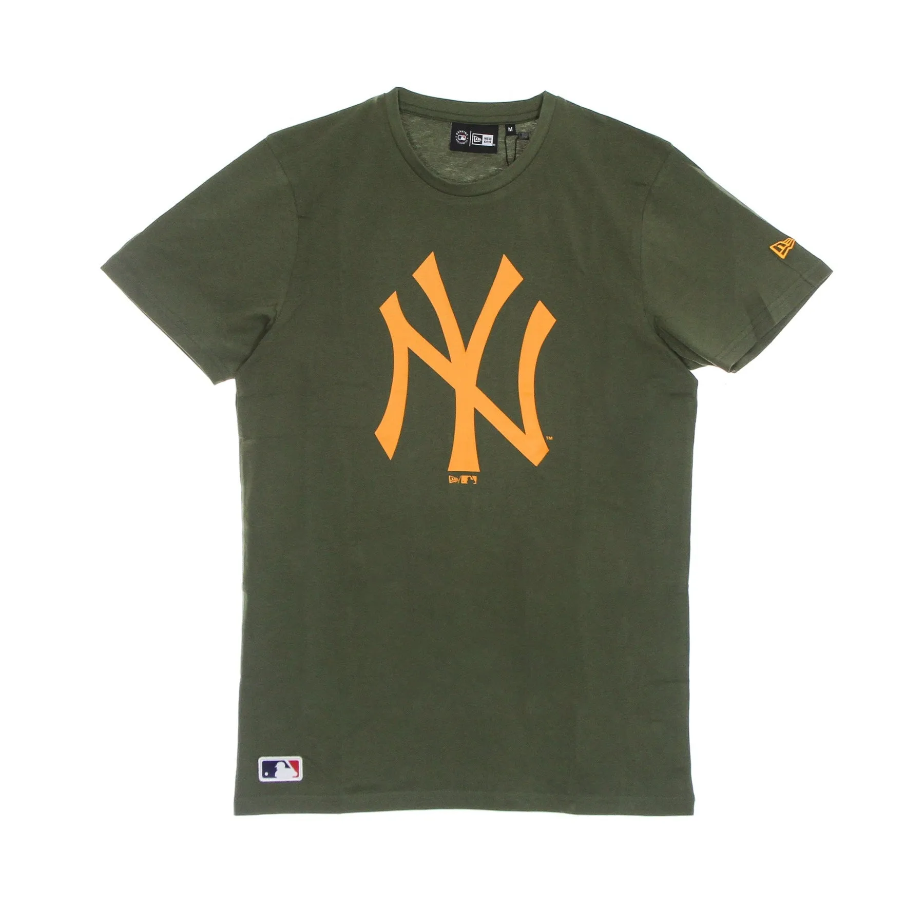 Maglietta Uomo Mlb Seasonal Team Logo Tee Neyyan New Olive/khaki