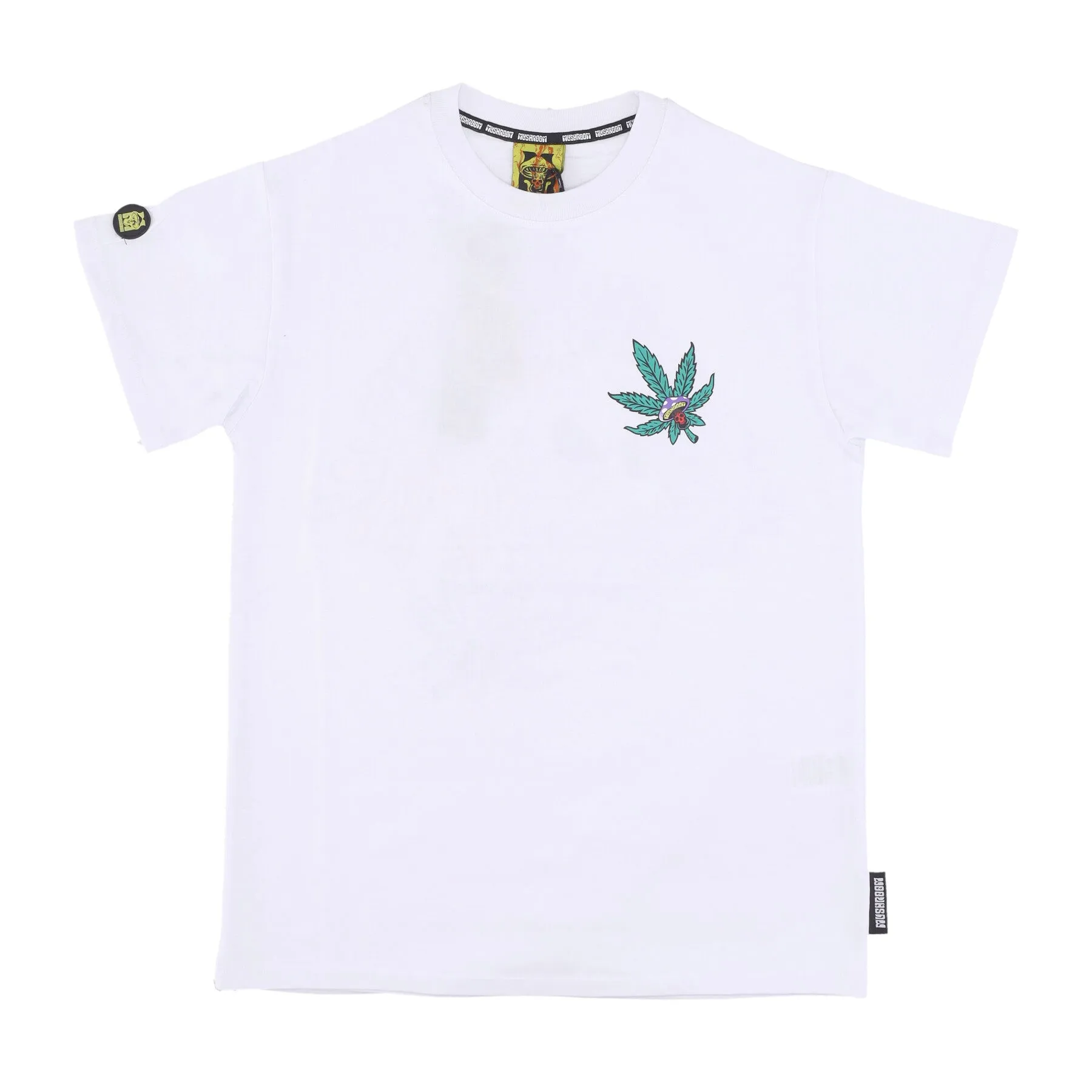 Maglietta Uomo Skull Liquid Tee White