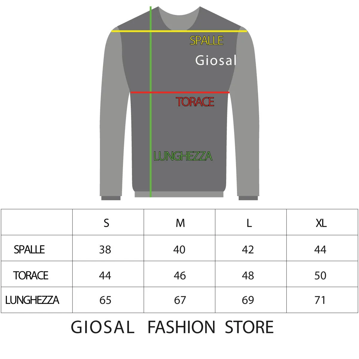 Maglioncino Uomo Maglia Girocollo Grigio Rigata Bicolore GIOSAL-M1482A