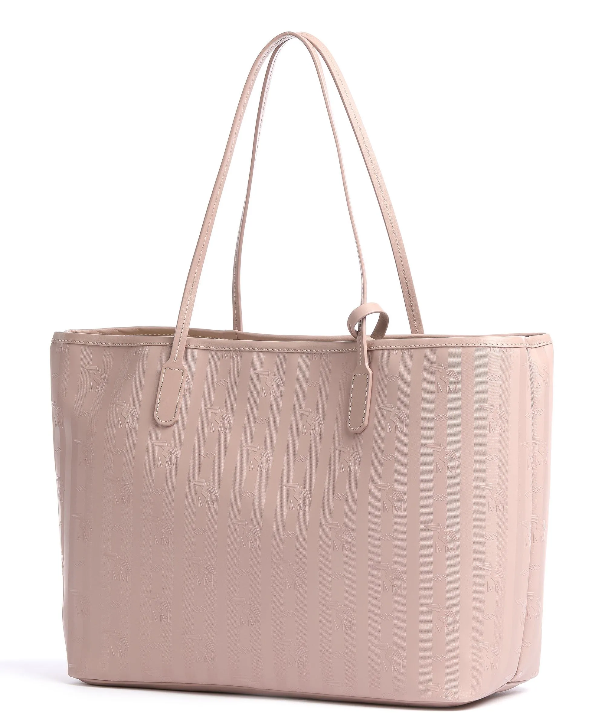  Maison Mollerus Vinerus Bern Borsa shopper tela rosa antico  