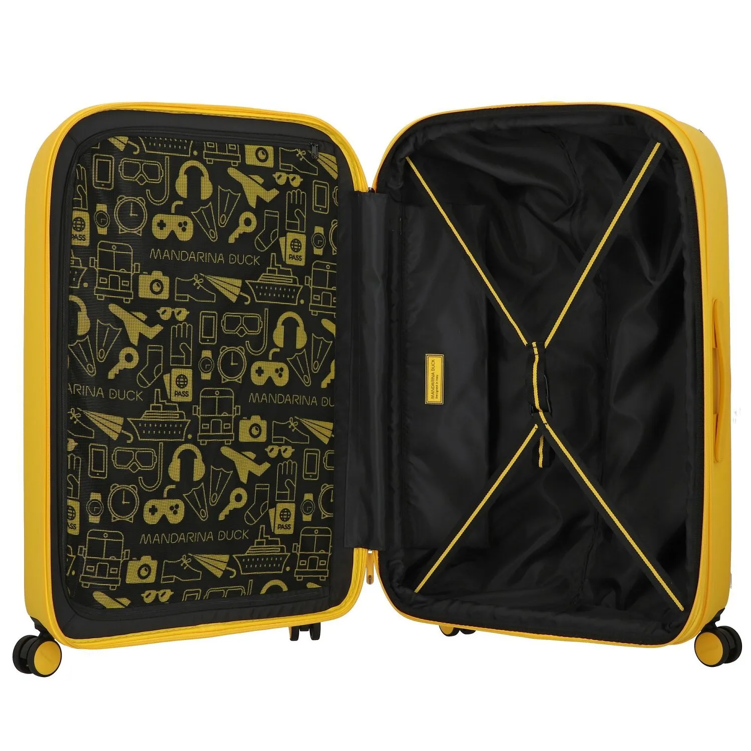 Mandarina Duck Logoduck+ Carrello a 4 ruote 75 cm